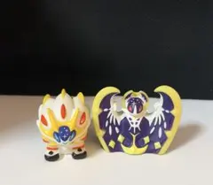 【大特価】 ポケモンキッズ ソルガレオ ルナアーラ 指人形 ソフビ フィギュア