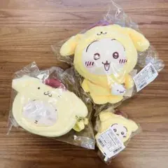 ちいかわ×サンリオコラボ うさぎ ポムポムプリン セット