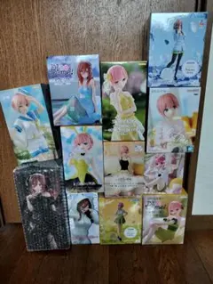 五等分の花嫁　中野一花&中野三玖プライズフィギュア　12点まとめ売り