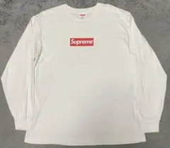 supreme ボックスロゴ　ロングtシャツのサムネイル