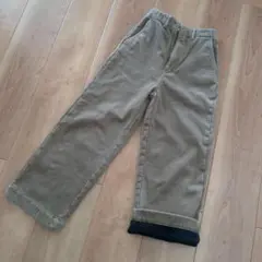 裏起毛コーディロイパンツ