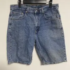Levi's リーバイス 505 デニムショートパンツ ライトブルー W32