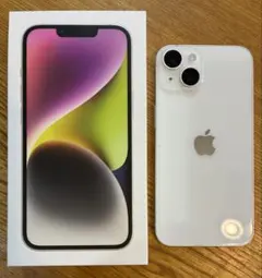 バッテリー89% Apple iPhone 14 256G パープル 箱 つき - メルカリ
