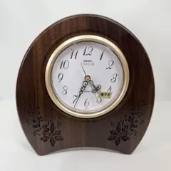 139 新品SEIKO EMBLEM 置時計 HY402B 木製 139 新品SEIKO EMBLEM 置時計 HY402B 木製 - メルカリ