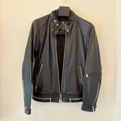 ⭐︎週末限定値引　美品　LOVELESS ブラック ライダースジャケット S