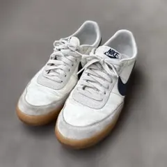 NIKE スニーカー ホワイト ネイビー ガムソール