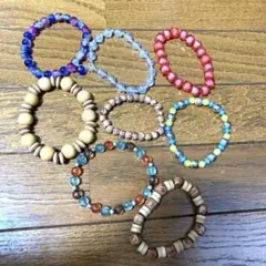 ハンドメイド　ブレスレット8個セット＊送料込み＊