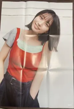 日向坂46 大野愛美　BLT 特大ポスター