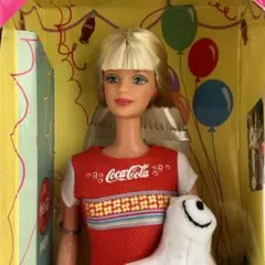 ★   バービー人形　コカコーラ　Barbie Doll   ★ Amazon.com: 1999 Barbie Collectibles - Coca-Cola Babie #1