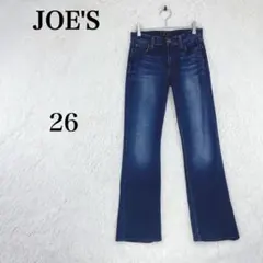 【ジョーズジーンズ】レディース ストレートデニム ストレッチ 26(M相当)
