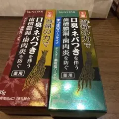 SUNSTAR 薬用塩ハミガキ 85g 2種セットのサムネイル