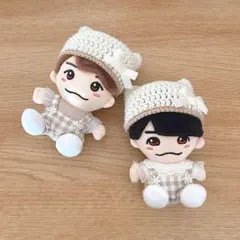 オーダーページ✳︎ちびぬい プリン帽子 オーダーページ✳︎ちびぬい プリン帽子 ぬい・マスコット向け