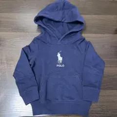 POLO RALPH LAUREN ネイビー パーカー 3/3T