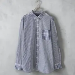McGREGOR マックレガー(XL)ボタンダウン 長袖シャツ ストライプのサムネイル