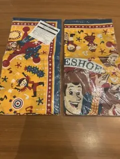 新品　未使用　トイストーリーバンダナ　２枚セット