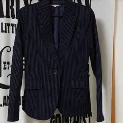 ストライプテーラードジャケット