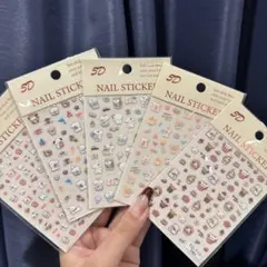 Maltese puppy life キャラクターステッカーシール5枚セット