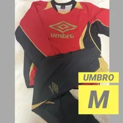 セットアップ アンブロ サッカー ピステ #れっど #くろ #M #UMBRO