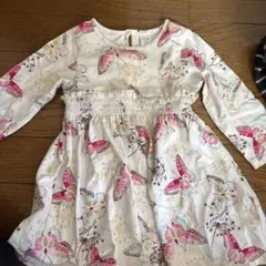babyGap 蝶柄 ワンピース 80
