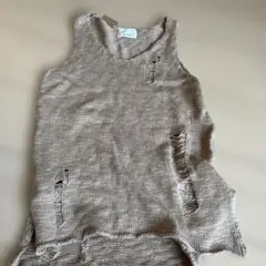 タンクトップ　カットソー