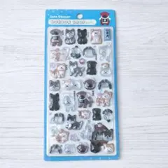 に*こ様 和柄・ボンボンドロップシール　和犬