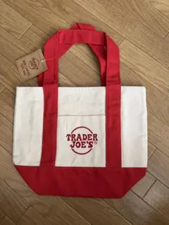 Trader Joe’s キャンバストートバッグ　トレダージョーズ　ミニトート