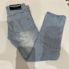 DENIM BAR ライトブルー デニムパンツ