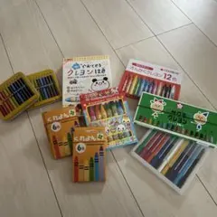 サクラクレパス、クレヨン、クーピー、色鉛筆セット