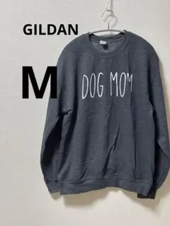 GILDAN ギルダン DOG MOM トレーナー 【Mサイズ】 グレー