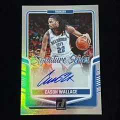 Cason Wallace ケイソン・ウォーレス Donruss Auto 直筆