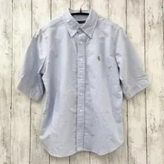 【 Ralph Lauren 】オックスフォード ボタンダウンシャツ ブルー系
