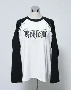 『REFLEM/レフレム』ピアス付きラグランスリーブカットソーのサムネイル