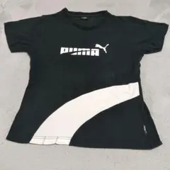 PUMA グラフィックTシャツ 半袖 ブラック