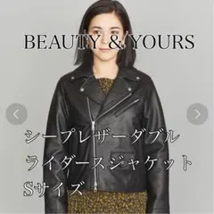 BEAUTY&YOURS シープレザーダブルライダース