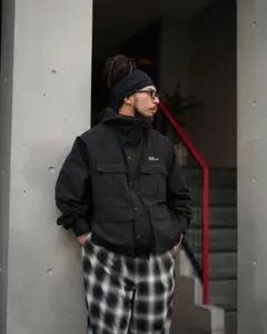 cootie T/C WEATHER HOODED SHELL JACKET