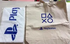 【非売品・新品】PlayStation プレステ トートバッグ＆タオル セット