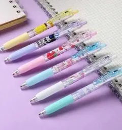 【新品】サンリオキャラクター　ボールペン6本セット