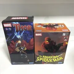 限定値下げ　MARVEL　スパイダーマン　ソー　フィギュア　2点セット