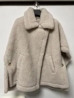 深夜セール価格　lilirena テディコート　テディケープ　ポンチョ 予約 7color テディ ケープ ポンチョ コート | LiLiRena