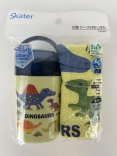 抗菌ケース付おしぼり ディノサウルスのサムネイル