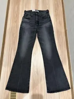 【新品・タグ付き】MOUSSY MVS BLK フレア　26