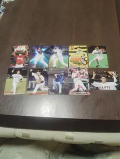 2016年 プロ野球チップス トレーディングカード10枚 セット