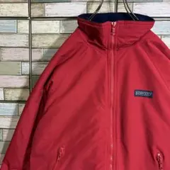 【90's】ランズエンド　スコールジャケット　ブルゾン　フリースライナー