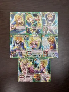 ミラバト ドラゴンボール カード8枚 ミラバト ドラゴンボール 構築済みスターターSR8枚セット コンプ