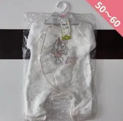 ベビー　もこもこ　カバーオール　ミニー　50〜60サイズ