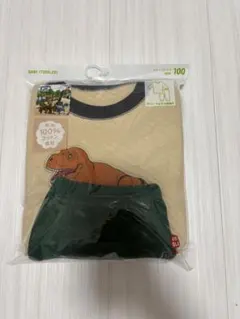 ユニクロ　アニア　パジャマ　長袖　キルト　UNIQLO 100 新品未使用