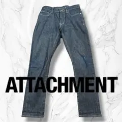ATTACHMENT アタッチメント デニムパンツ ボタンフライ 日本製 インデのサムネイル