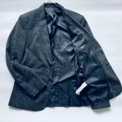 ZARA MAN ザラ テーラードジャケット L グレー 杢 裏地付き ビジネス