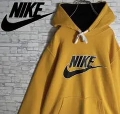 NIKE プルオーバーパーカー イエロー ブラックのサムネイル