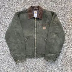 カーハートCarhartt デトロイトジャケットJ97MOSモスグリーン